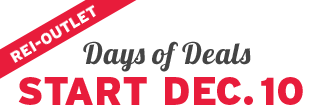 REI-OUTLET - Days of Deals - START DEC. 10