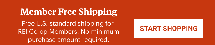 Member Free Shipping. Free U.S. standard shipping for REI Co-op Members. No minimum purchase amount required. START SHOPPING