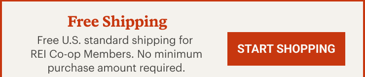 Free Shipping. Free U.S. standard shipping for REI Co-op Members. No minimum purchase amount required. START SHOPPING